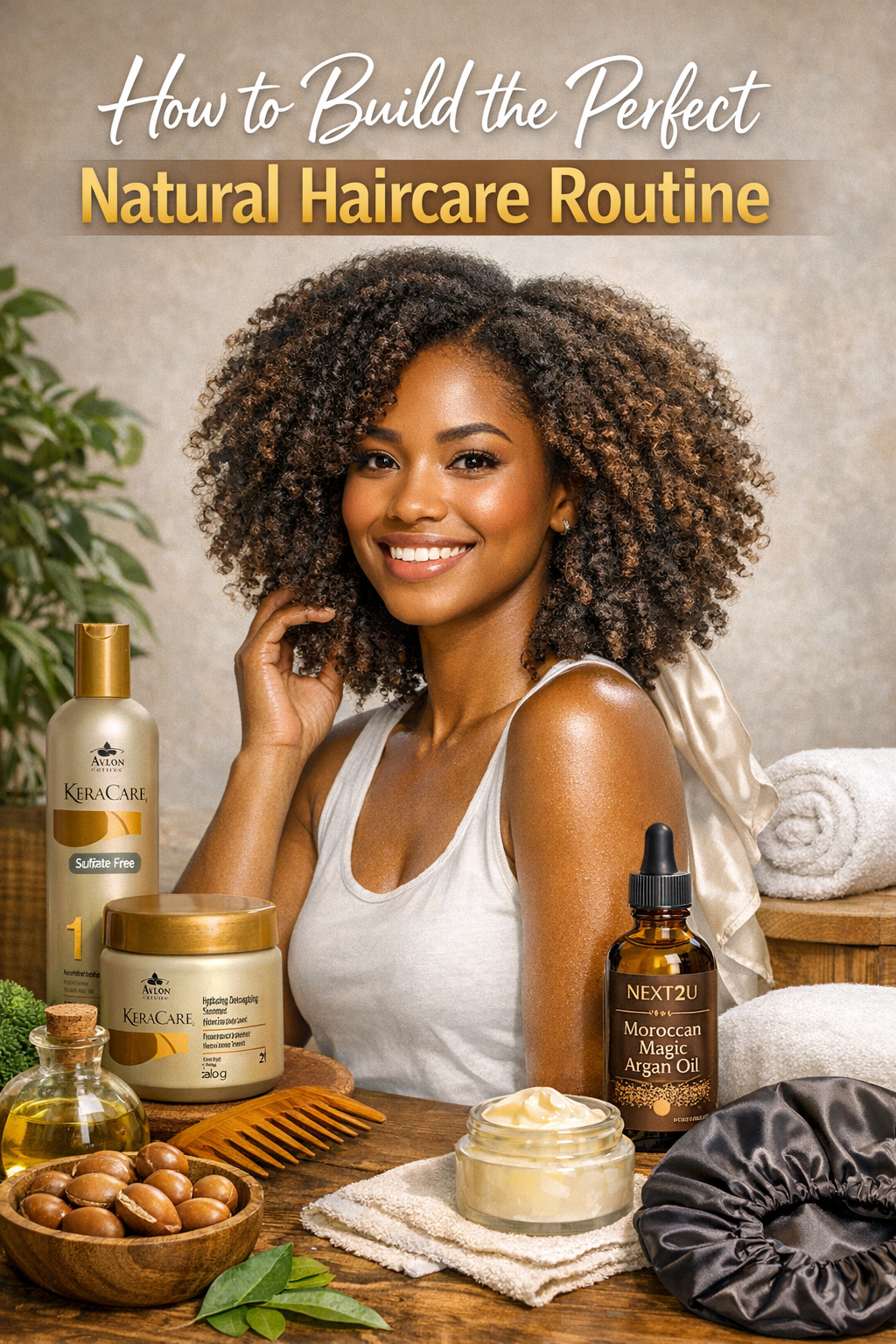 How To Build The Perfect Natural Haircare Routine