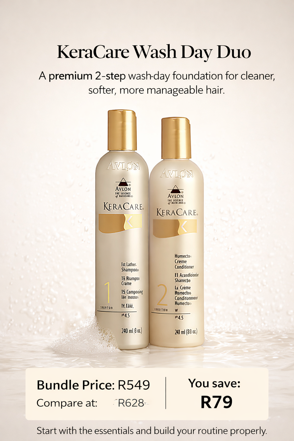 KeraCare Wash Day Duo